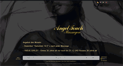 Desktop Screenshot of angel-touch-massagen.de